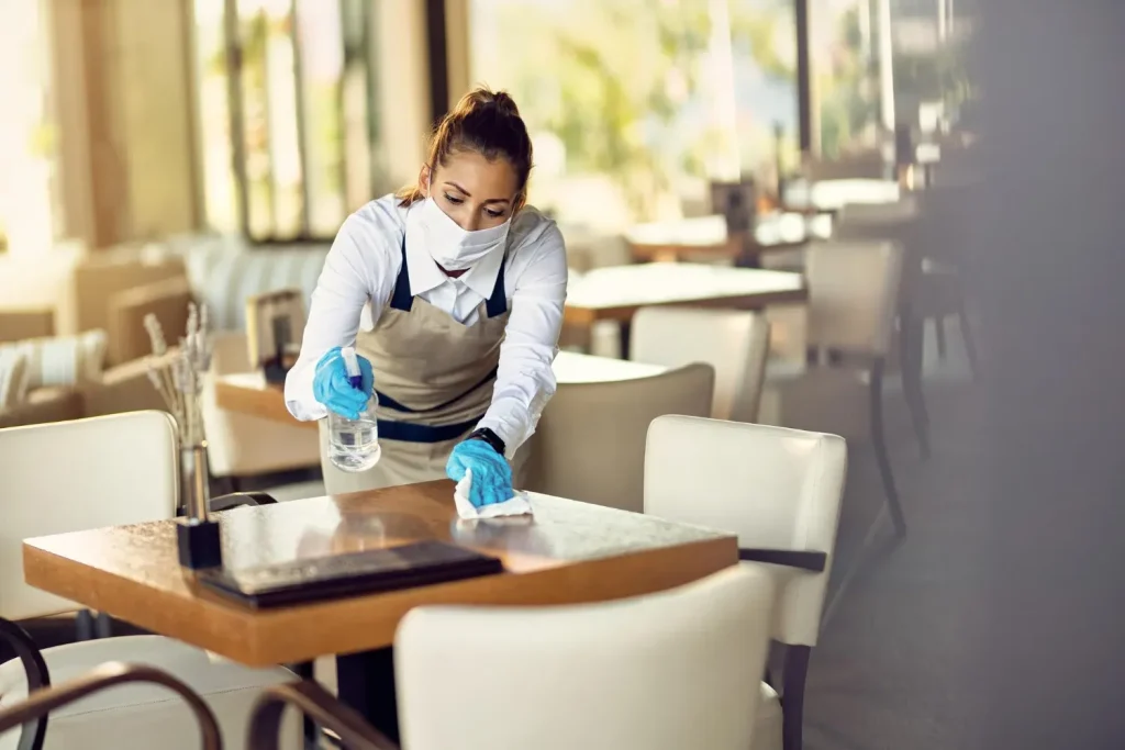 Expert cleaning professionals providing high-quality services for schools and educational facilities.