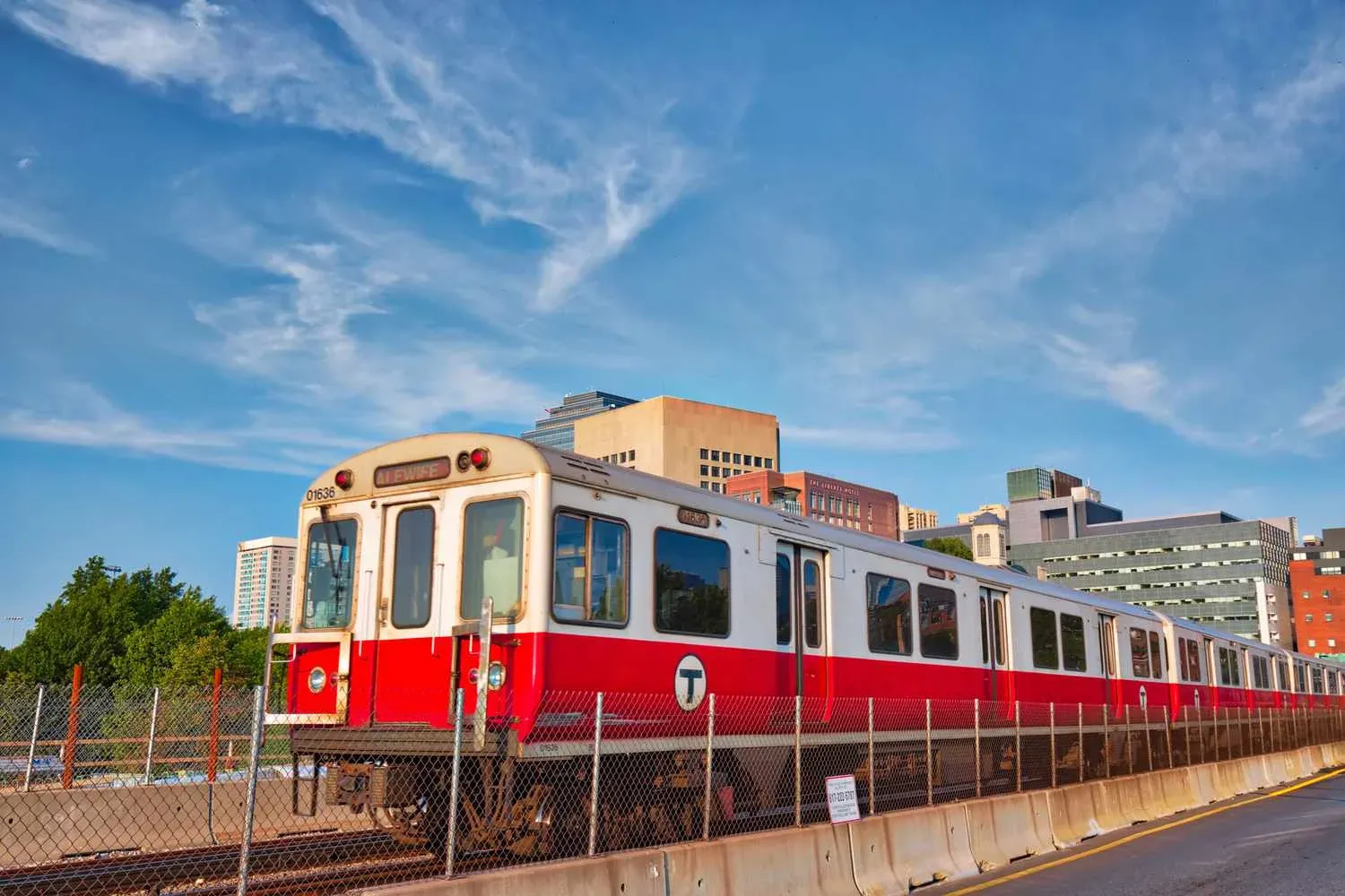 MBTA commuter rail services in Boston