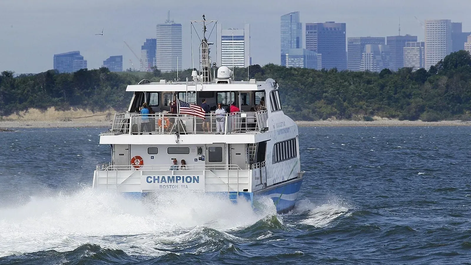 MBTA ferry service in Boston and surroundings