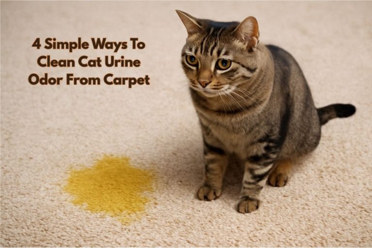 how to eliminate cat urine odor from carpet